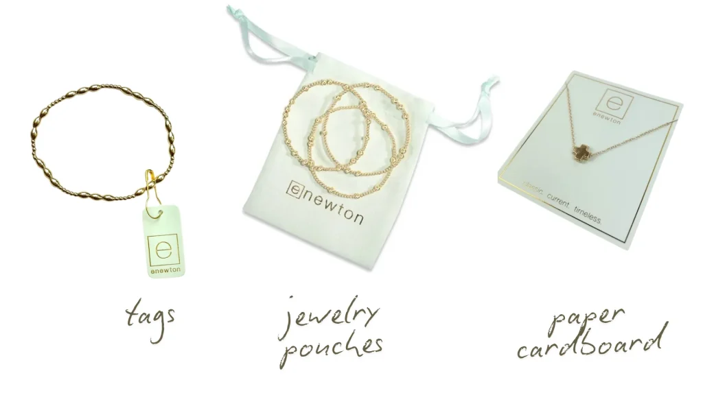 Top 7 Stunning eNewton Jewelry Pieces and How Packaging EnhancesTheir Beauty - wrapping method for enewton jewelry