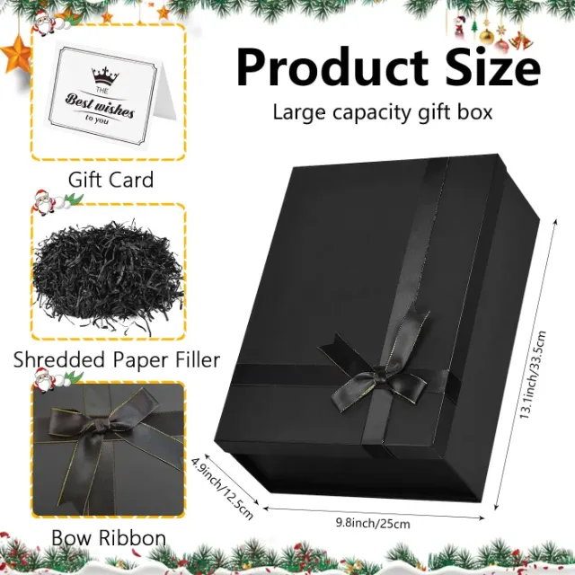 Spacious Long Rectangle Gift Box - A Grand Choice for Impressive Gift-Giving - 10228