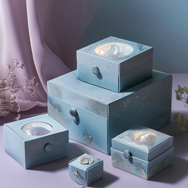 Richpack’s Custom Packaging for Moonstone Jewelry | Elegant and Sustainable Designs - Richpack’s Custom Packaging for Moonstone Jewelry2
