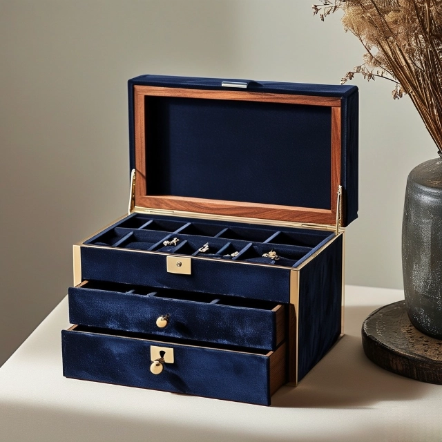Premium BVLA Jewelry Packaging by Richpack | Artisanal Solutions for Unique Creations - The BVLA Jewelry Box （2)
