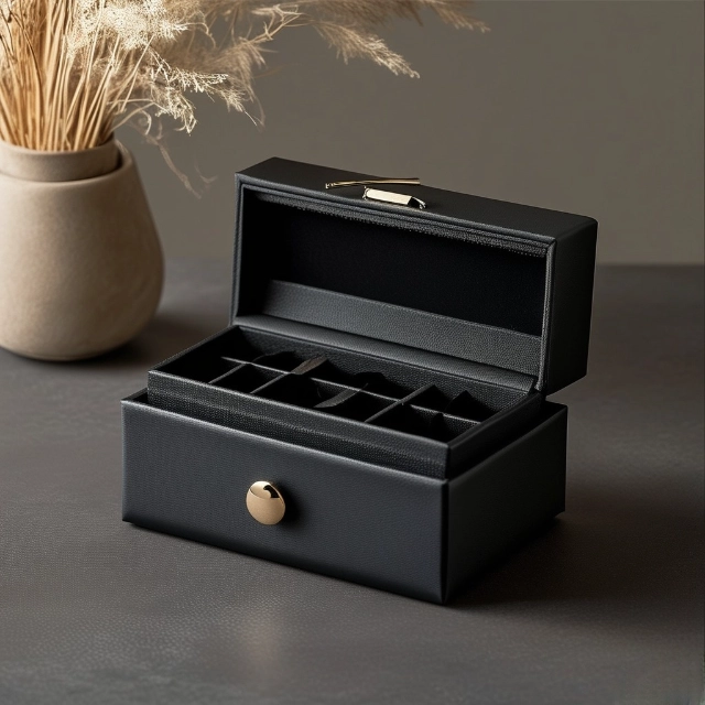 Custom Wolf Jewelry Boxes by Richpack | Luxury Packaging for High-End Jewelry Brands - The Wolf Jewelry Box 1