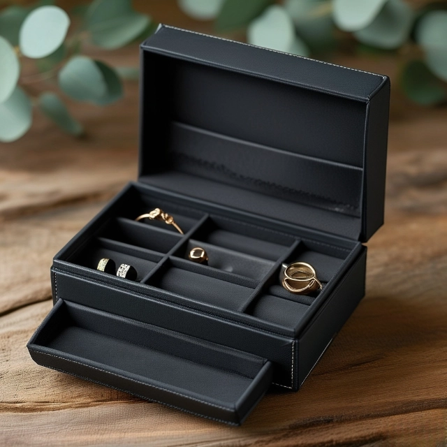 Custom Wolf Jewelry Boxes by Richpack | Luxury Packaging for High-End Jewelry Brands - The Wolf Jewelry Box 3