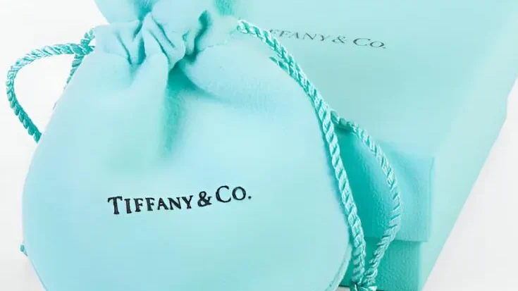 Tiffany blue jewelry pouches