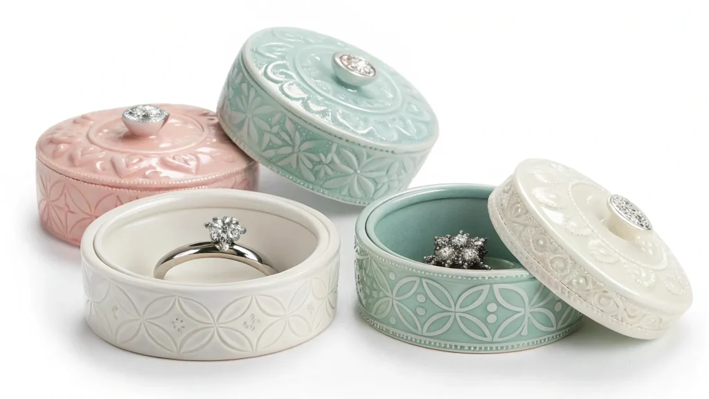Ceramic Jewelry Boxes with Lids: A Comprehensive Guide - ceramic jewelry boxes with ring