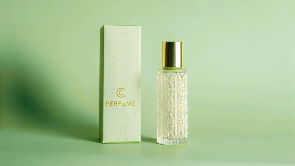 How to Design Luxury Perfume Packaging - design luxury perfume packaging beige color