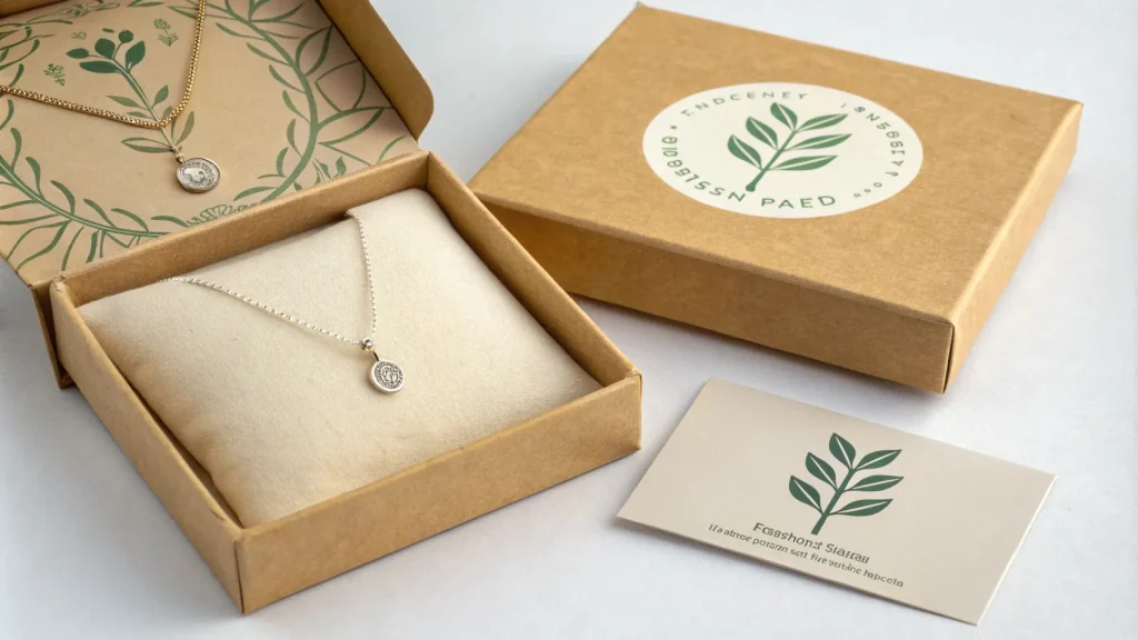 eco friendly packaging example for jewelry
