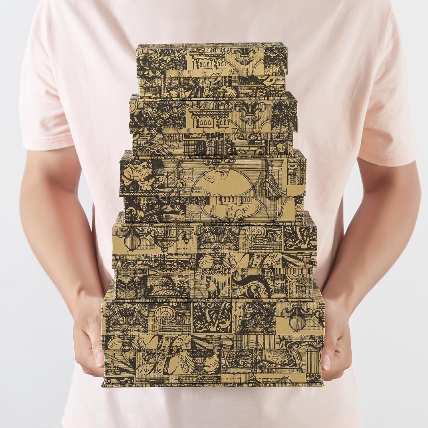 Gift Box Vintage: Heritage Wrapped in Cardboard, Sparking Sentiments of Yesteryearsgift box vintage - gift box vintage 3
