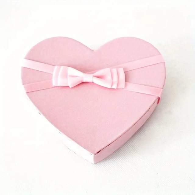 Unique heart-shaped gift box with pop-up love message and LED lighting - heart shaped chocolate box 2