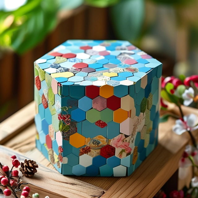 Hexagon Box - A Versatile and Stylish Choice for All Your Storage and Gifting Needs - hexagonal box 3