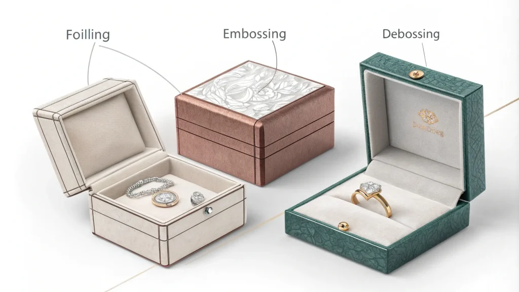 Packaging Finishes: The Ultimate Guide to Elevating Your Brand - jewelry packaging finishes techniques