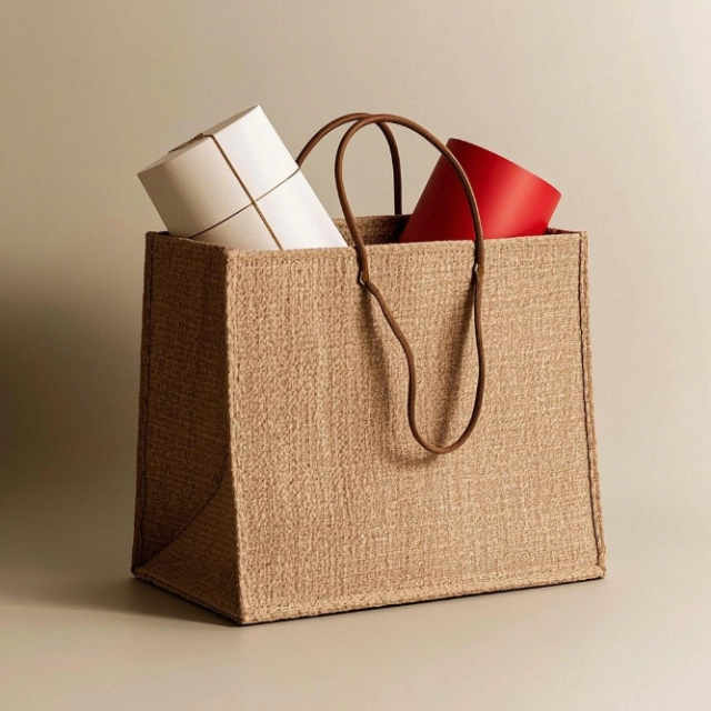 Fashionable Rectangle Gift Bag - A Stylish Alternative for On-the-Go Gifting - rectangle gift bag 3