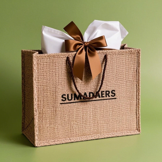 Fashionable Rectangle Gift Bag - A Stylish Alternative for On-the-Go Gifting - rectangle gift bag 4
