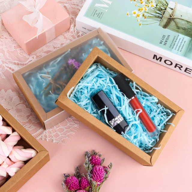 Transparent Delight - Rectangle Gift Box with Clear Lid for Captivating Displays - rectangle gift box with clear lid 3