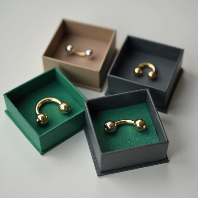 Rook Piercing Jewelry Packaging | Eco-Friendly Solutions by Richpack - rook piercing jewelry boxes5