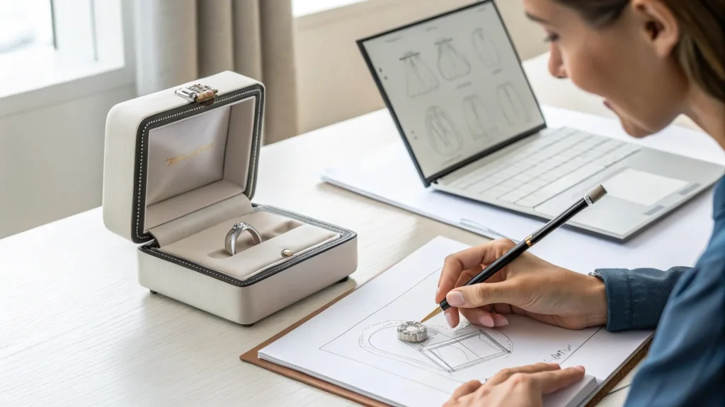 the design of a customized box