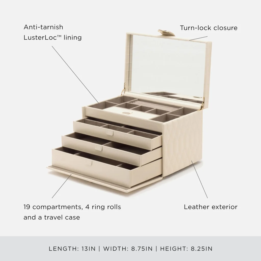 wolf jewelry box function