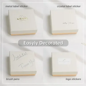 جعبه جواهرات کاغذی - سبک و در عین حال قوی، با جذابیت و زیبایی - 10135