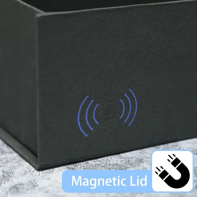 Premium Flip Top Boxes with Magnetic Closure - Sleek Design, Ideal for Organizing Your Valuables - 10175