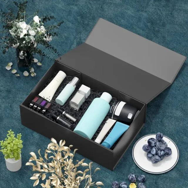 Premium Flip Top Boxes with Magnetic Closure - Sleek Design, Ideal for Organizing Your Valuables - 10177