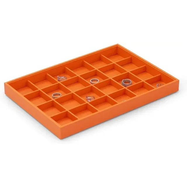 Efficient Layered Tray Displays | Equipped with Multiple Tiers and Compartments - 10229