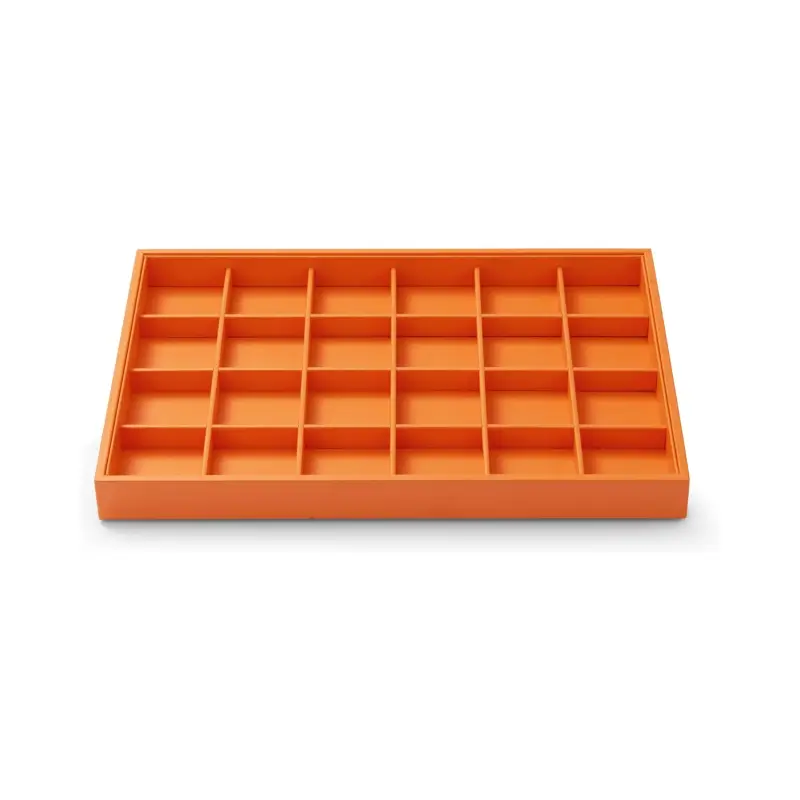 Efficient Layered Tray Displays | Equipped with Multiple Tiers and Compartments - 10235