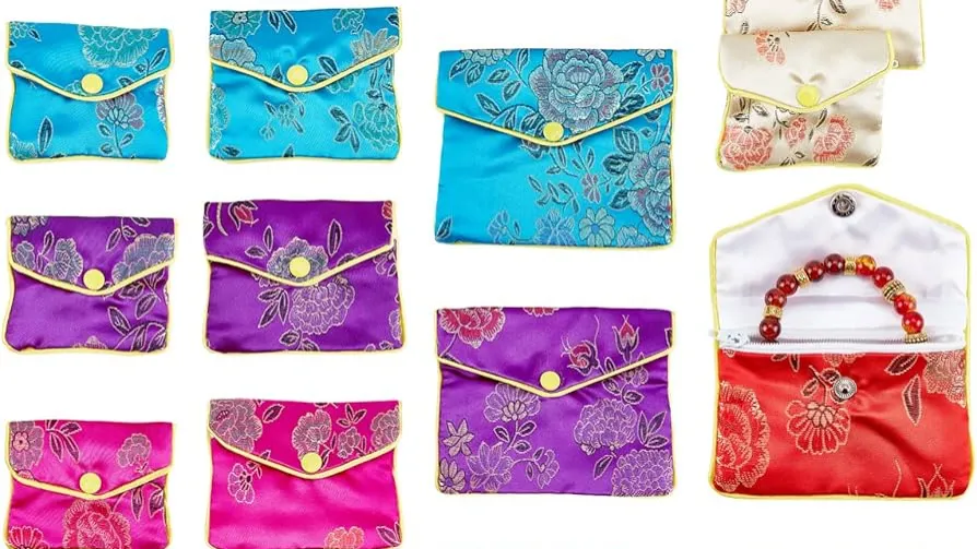 7 Vintage Packaging Styles for Prince Albert Jewellery - Albert Jewellery silk pouches