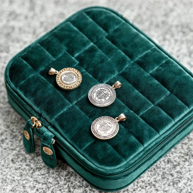 Luxurious Velvet Quilted Jewelry Cases | Made of Thick Velvet with Delicate Compartments - Embroidered Quilted Boxes12