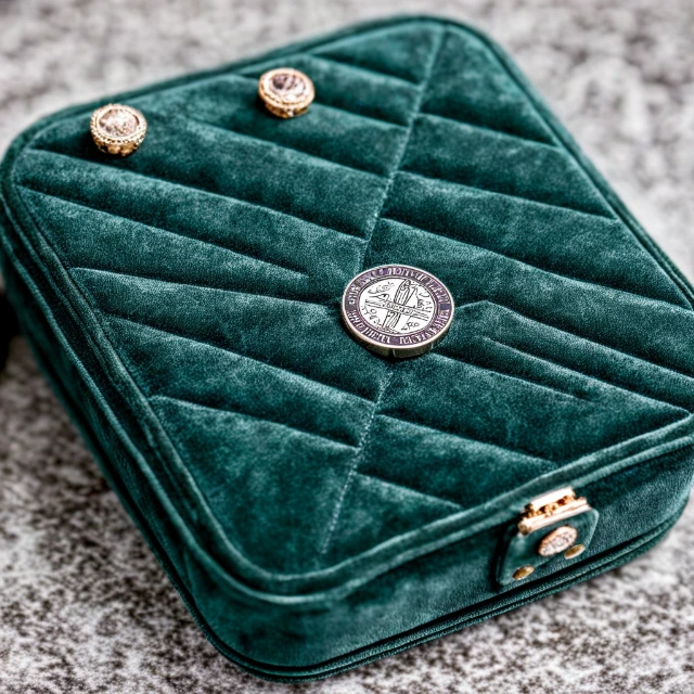 Luxurious Velvet Quilted Jewelry Cases | Made of Thick Velvet with Delicate Compartments - Embroidered Quilted Boxes13