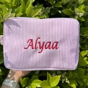 کیف های نخ دوزی ظریف | با نقش های گلدوزی شده | روی پارچه بافته شده - کیسه های نخ دوزی 7