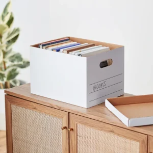 Neat File Storage Boxes | Made of Sturdy Cardboard for Organized File Keeping - File Storage Boxes2