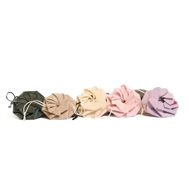 Small Drawstring Bags for Jewelry | Compact Size, Handy | A Must-Have for Jewelry Storage - Flower jewelry pouches 211 to be packed