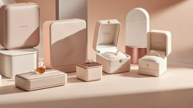 Jewelry Boxes Specialized Packaging Solutions for Jewelry Industry