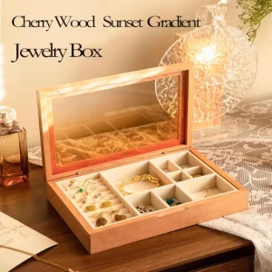 Intelligent Magnetically Stackable Jewelry Boxes | With Compartments for Optimized Jewelry Storage - Magnetically Stackable Jewelry Boxes2