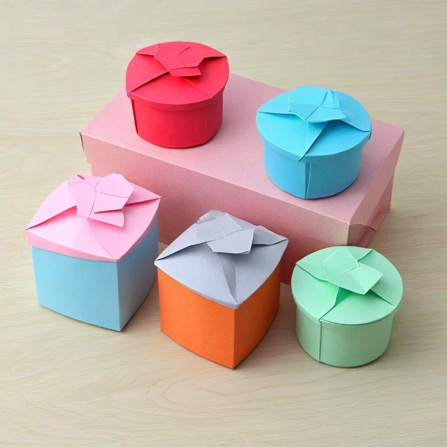 Eco-Friendly Origami Boxes with Lids Made of Sustainable Materials | Combining Elegance and Function - Origami Box with Lid10