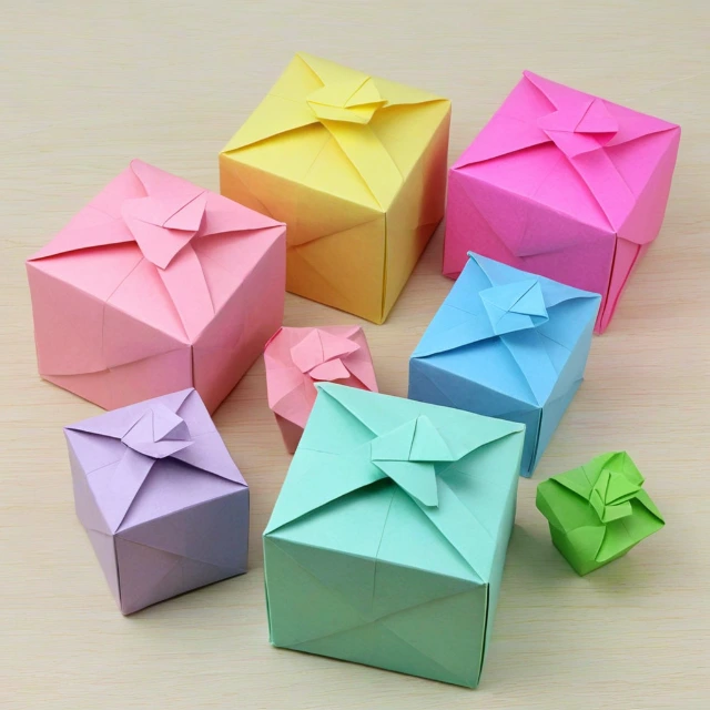 Eco-Friendly Origami Boxes with Lids Made of Sustainable Materials | Combining Elegance and Function - Origami Box with Lid7