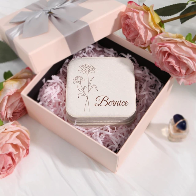 Stylish Pattern Jewelry Boxes | Adorned with Trendy Patterns on Sturdy Materials - Pattern Jewelry Boxes2