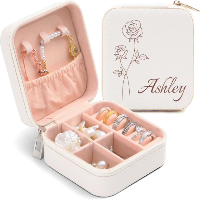 Stylish Pattern Jewelry Boxes | Adorned with Trendy Patterns on Sturdy Materials - Pattern Jewelry Boxes5