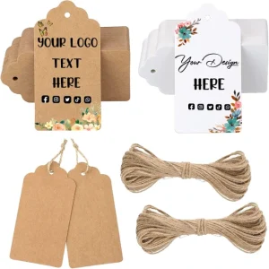 Printed Hang Tags | Precision-Crafted Mini Billboards | Conveying Brand Stories Vividly - Printed Hang Tags1