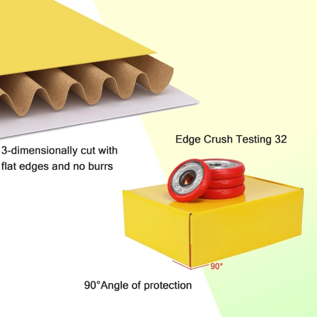 Eye-Catching Yellow Mailer Box Made of Double-Wall Cardboard | For Reliable Parcel Delivery - Yellow Mailer Box2