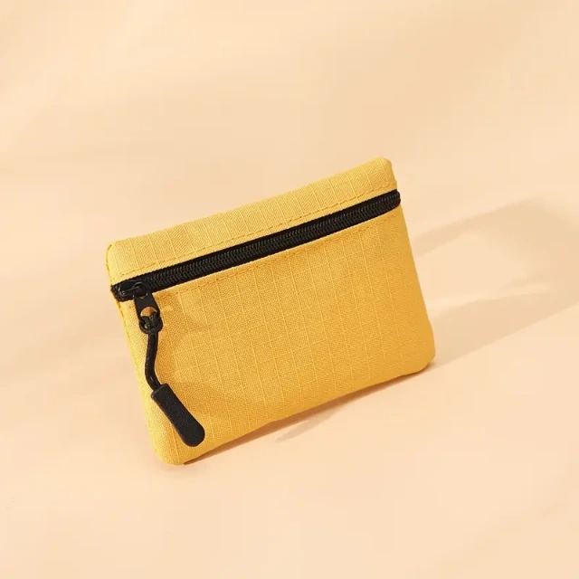 Portable Yellow Pouches | Made of Soft Materials in Bright Yellow | For Stylish Small - Item Storage - Yellow Pouches8