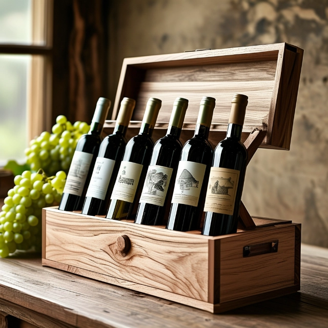 Elegant Richpack Anniversary Wine Box - Aged to Perfection, Just Like Your Love - anniversary wine box 4