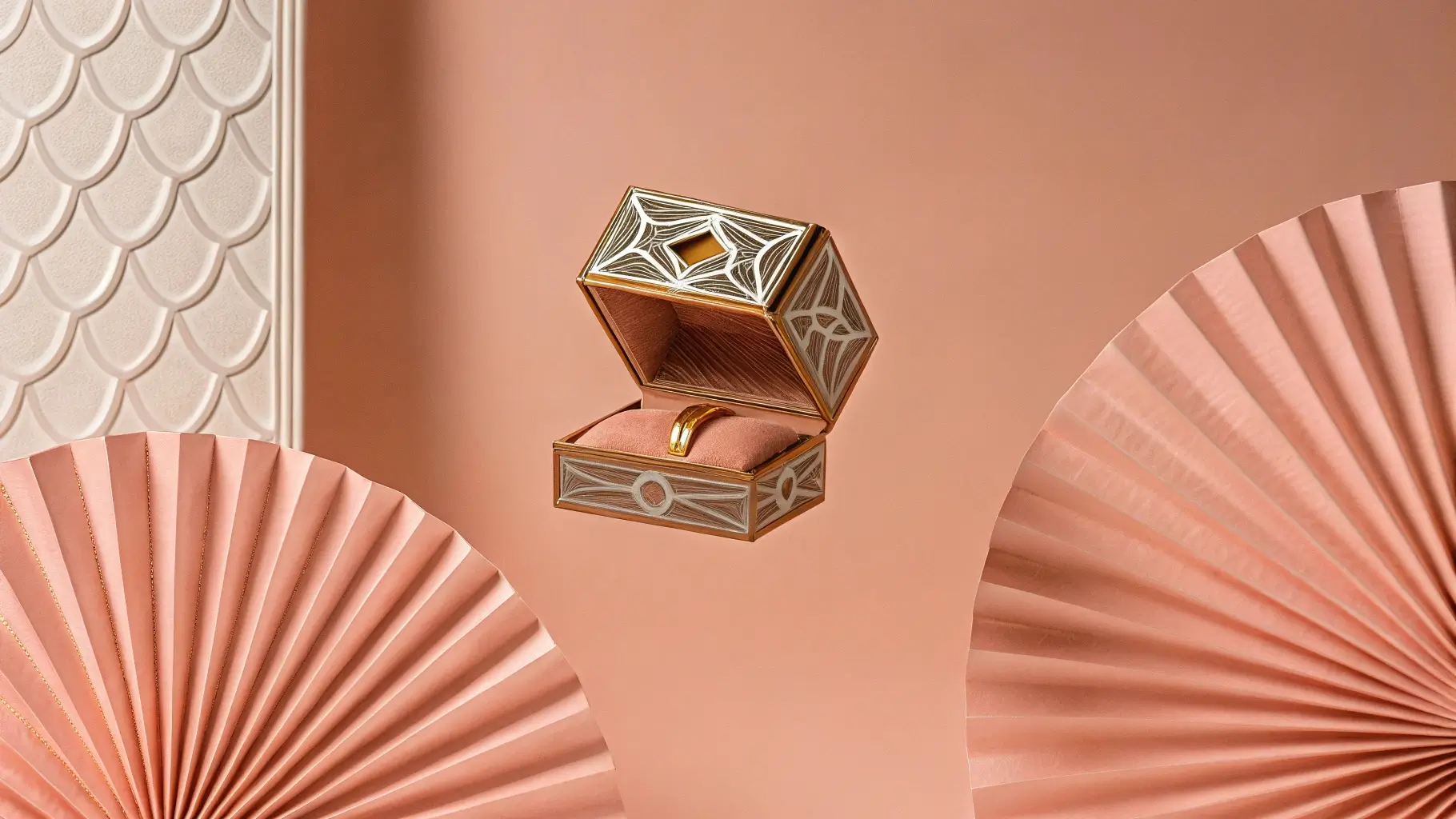 9 Eco Art Deco Jewelry Packaging Ideas Better than Traditional Options - art deco jewelry ring box air color