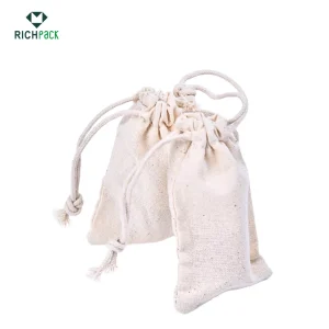 Cotton Jewelry Pouch | Eco-Friendly, Soft Storage for Your Precious Pieces - cotton jewelry pouches 005