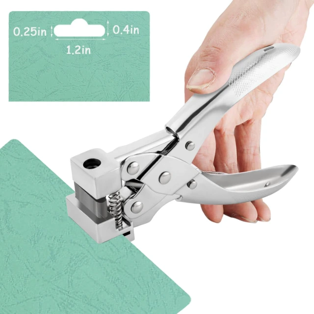 Convenient Earring Card Punch for DIY Earring Cards - Handy Punch Tool with Richpack - earring card punch1