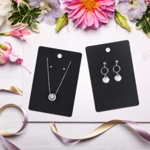 Practical Custom Earring Cards with Holes - Functional Earring Cards with Holes for Easy Display - earring holder cards5
