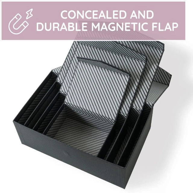 Elegant Flip Top Gift Boxes with Magnetic Catch - Adding a Touch of Sophistication - flip top gift boxes with magnetic catch2