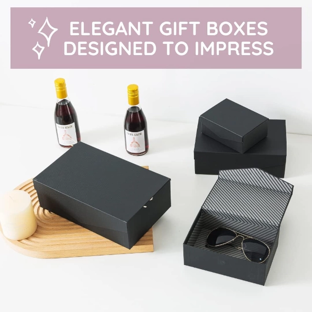 Elegant Flip Top Gift Boxes with Magnetic Catch - Adding a Touch of Sophistication - flip top gift boxes with magnetic catch4