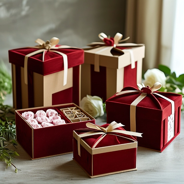 Richpack Bridesmaids’ Gift Boxes - Luxe, customizable with keepsakes & treats - gift boxes for bridesmaids 1