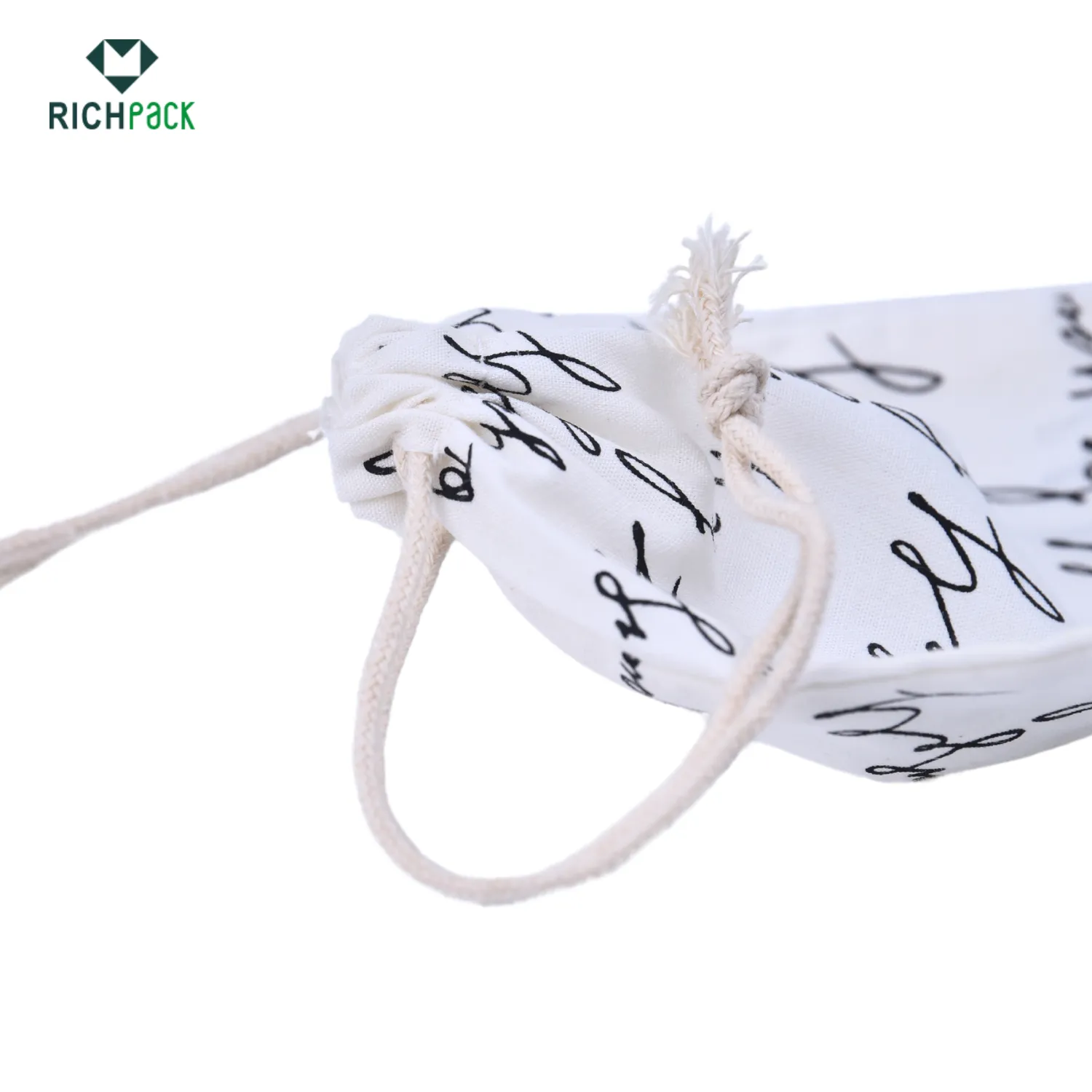 Elegant Jewelry Cotton Pouches for Stylish Storage | Custom Eco-Friendly Pouches for Branding - graffitti style eco friendly jewelry pouches 003