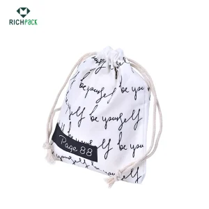 Elegant Jewelry Cotton Pouches for Stylish Storage | Custom Eco-Friendly Pouches for Branding - graffitti style eco friendly jewelry pouches 005